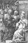 Albrecht Durer Christ before Caiaphas Spain oil painting artist